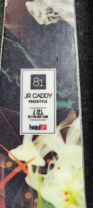 Freestyle 161 cm HEAD CADDY 81 twin tip