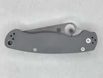 Нож Spyderco Paramilitary 2 Новый Gray Maxamet Оригинал