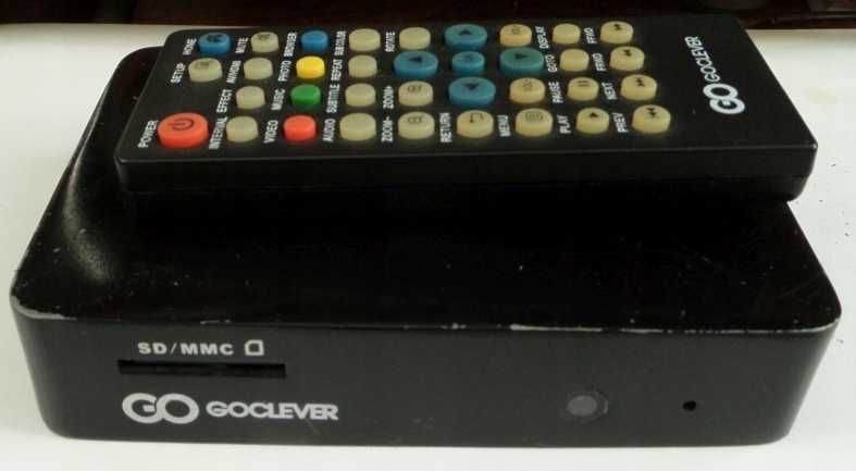 Odtwarzacz FullHD GOCLEVER Media Player XviD DIVX MPEG FLAC AAC AC3
