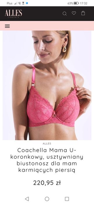 Biustonosz do karmienia marki Alles