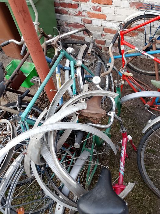 Rowery PRL Wigry jubilat mmb2 traper czajka