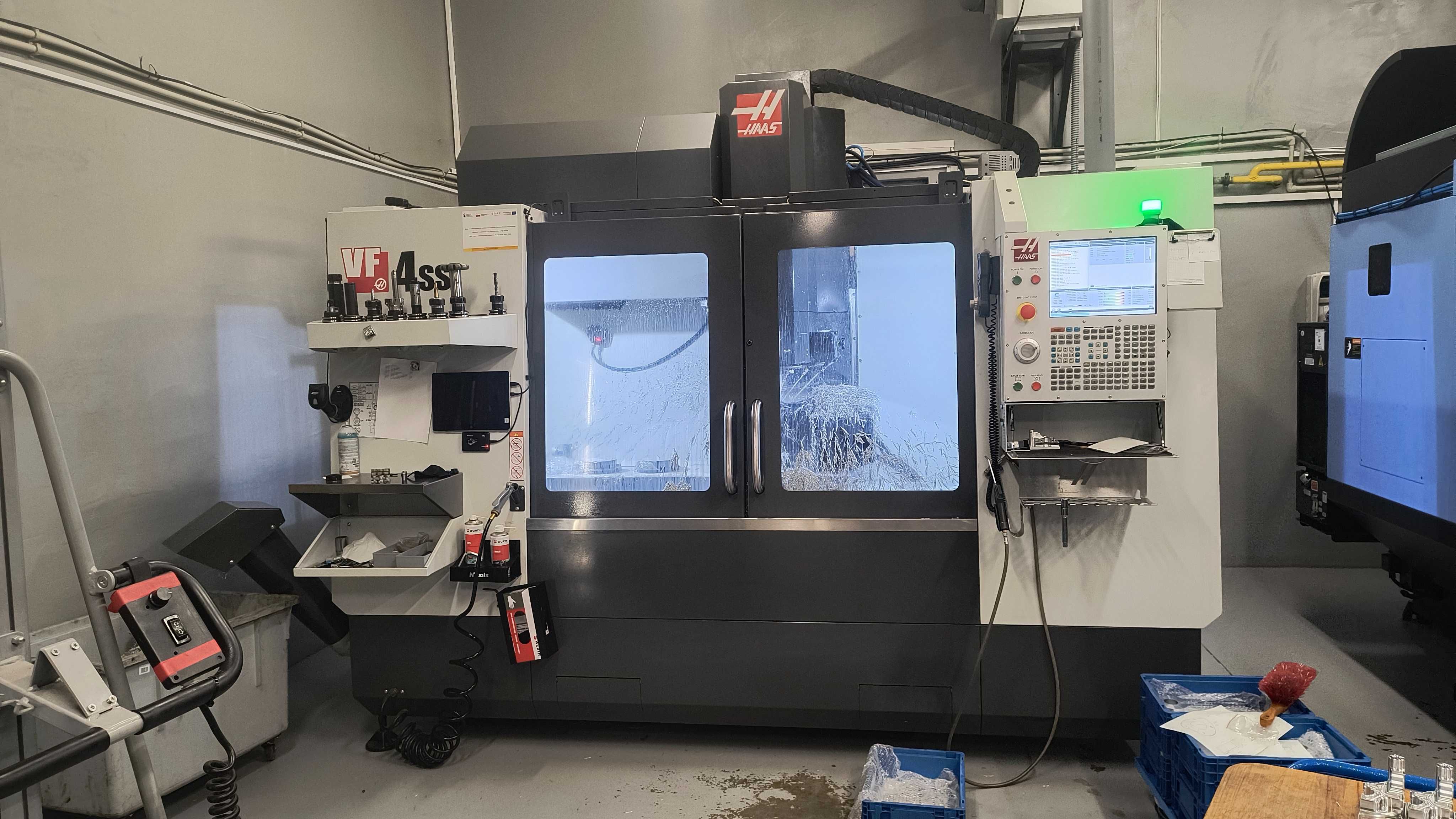 Frezarka HAAS VF4SS 5-osi 2019r.