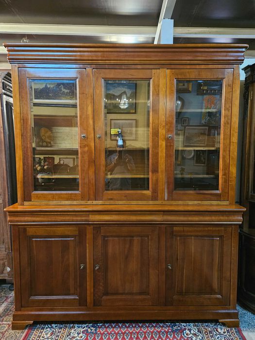 Excelente livreiro em madeira maciça - óptimo estado geral