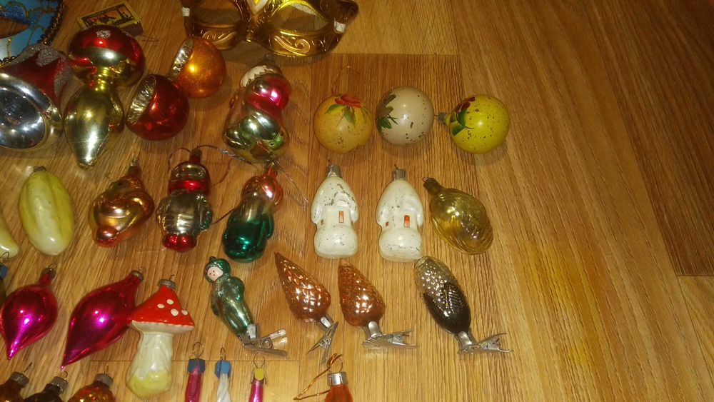 Продам ёлочные игрушки прошлого века