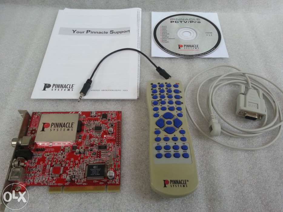 Pinnacle pctv pro pci - tv / radio tuner / video input adapter