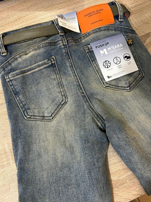 Elastyczny jeansy M.Sara skinny Vintage