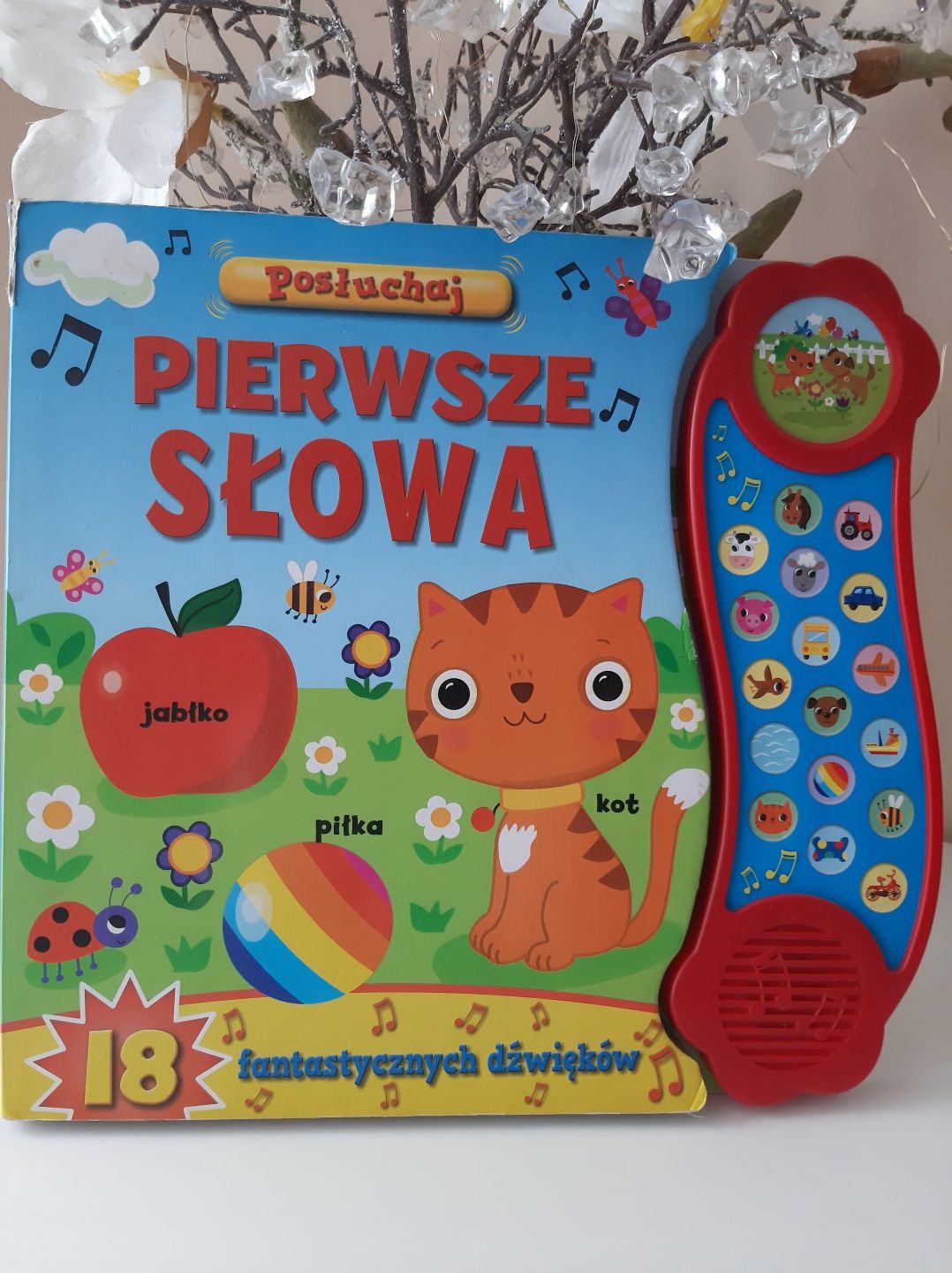 Ksiazeczka Pierwsze slowa z dźwiękami