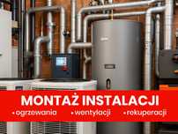 Montaż Instalacji Ogrzewania Rekuperacji Klimatyzacji - Zapraszamy!