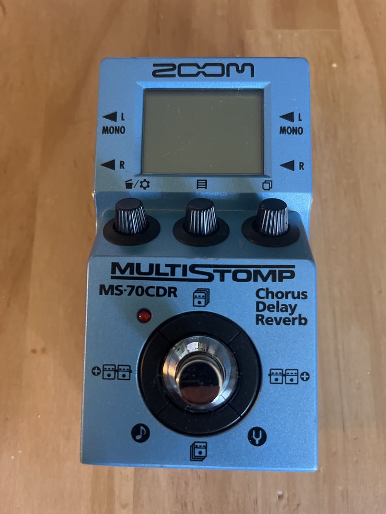 Multiefekt multistomp zoom ms-70cdr stereo