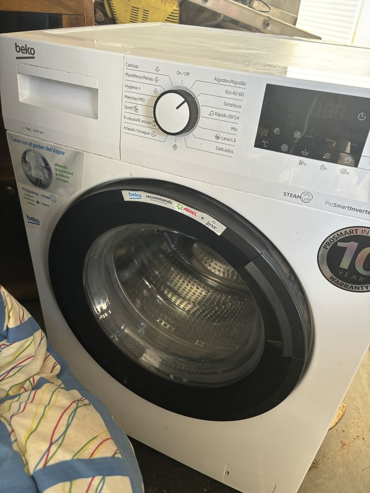 Maquina lavar roupa beko WTA 7612 XSWR