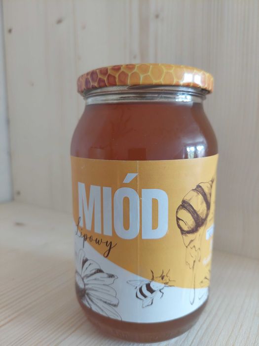 Miód pszczeli lipowy Borówna-Chronów lipiec-2025r