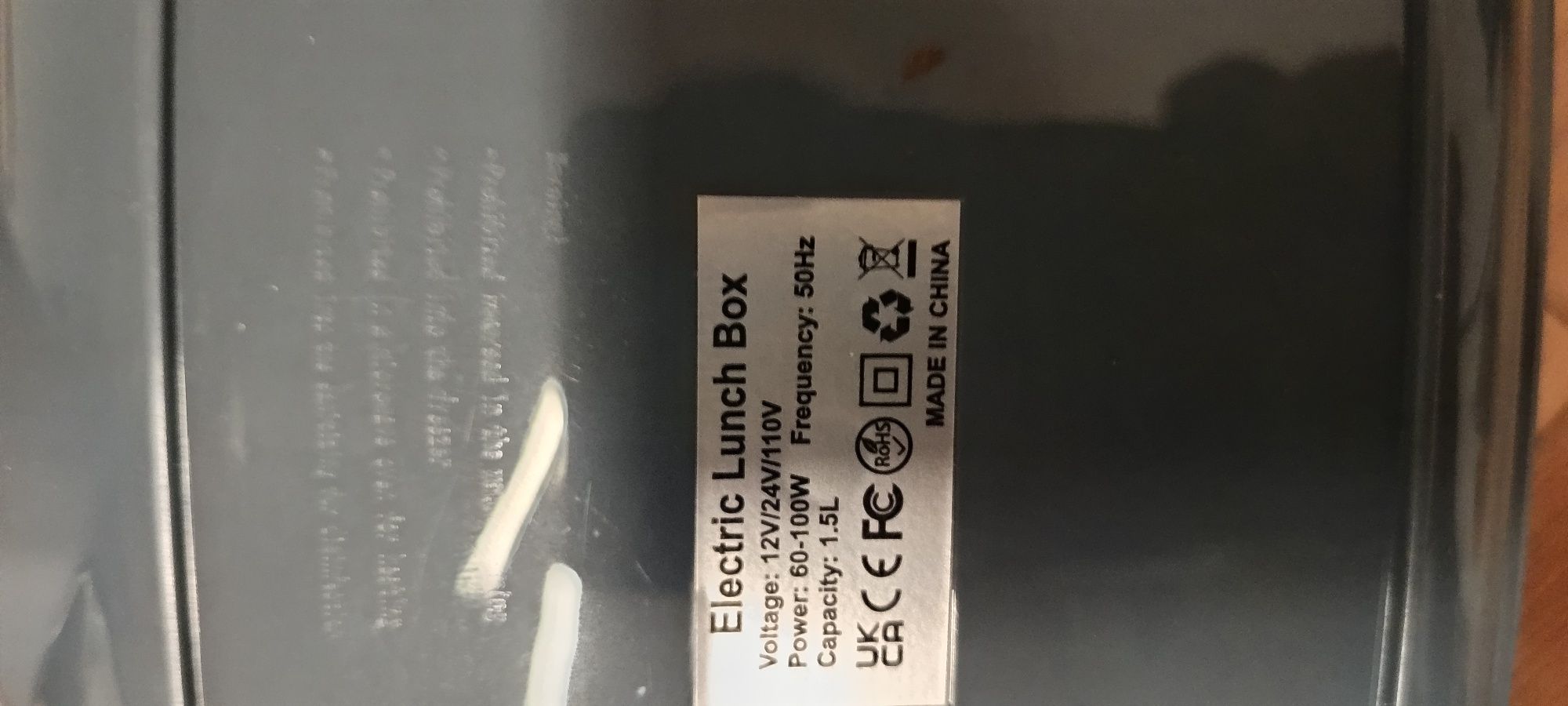 Elektryczny Lunch Box  3 w 1  1.5L 60 W 12v 24 v 220