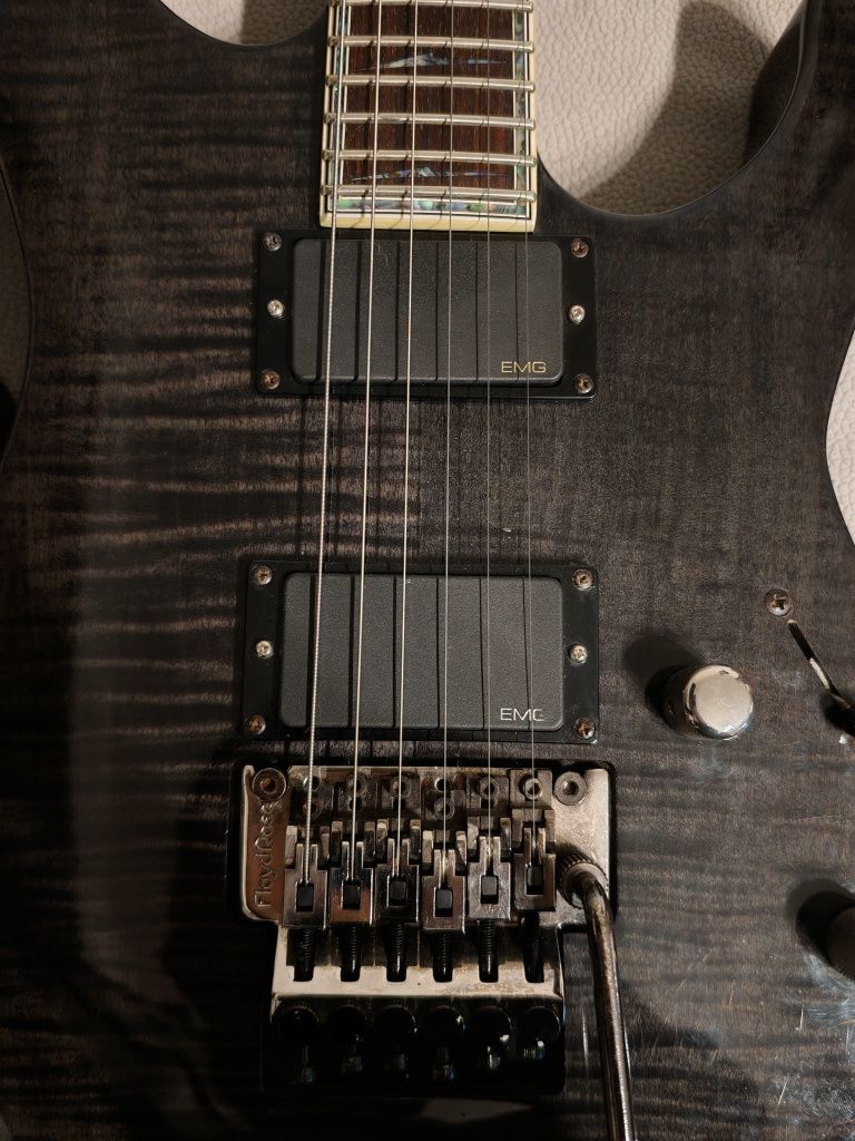Esp Ltd m-1000 See-thru Black