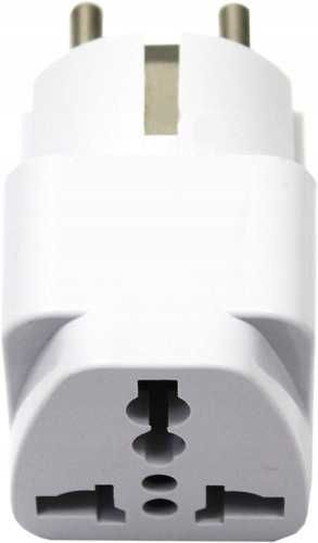 2 szt x PRZEJŚCIÓWKA ANGIELSKA Adapter UK PL Wtyczka Gniazdo 250V 10A