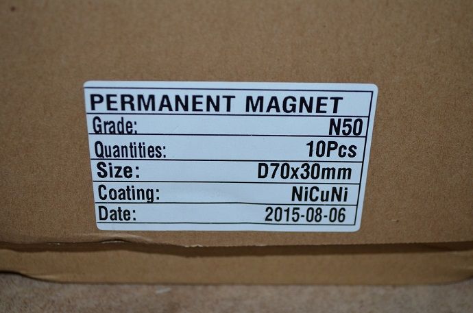 Magnes neodymowy do poszukiwań 45x20 N38