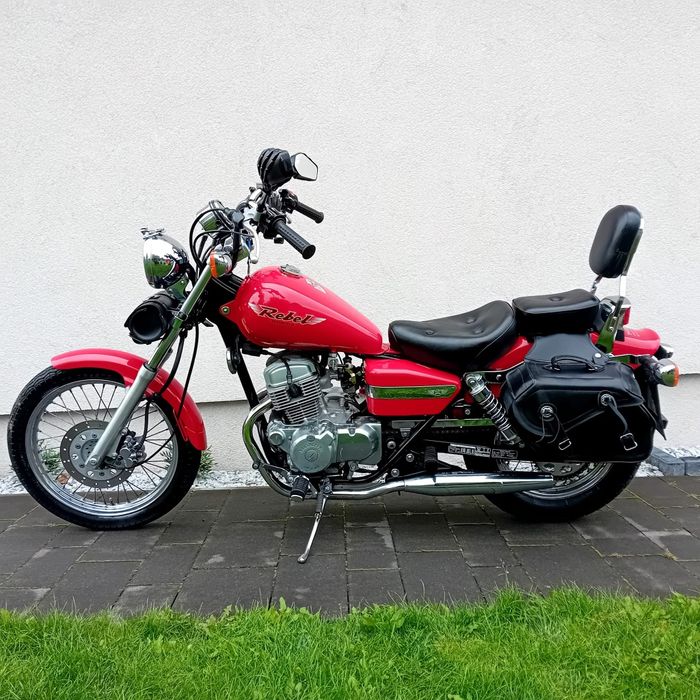Honda Rebel CA 125 kat A1 B ubrana -ZADBANA- z Niemiec Transport
