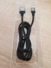 Kabel BX28 Dignity - USB na Lightning - 2,4A 1 metr szary