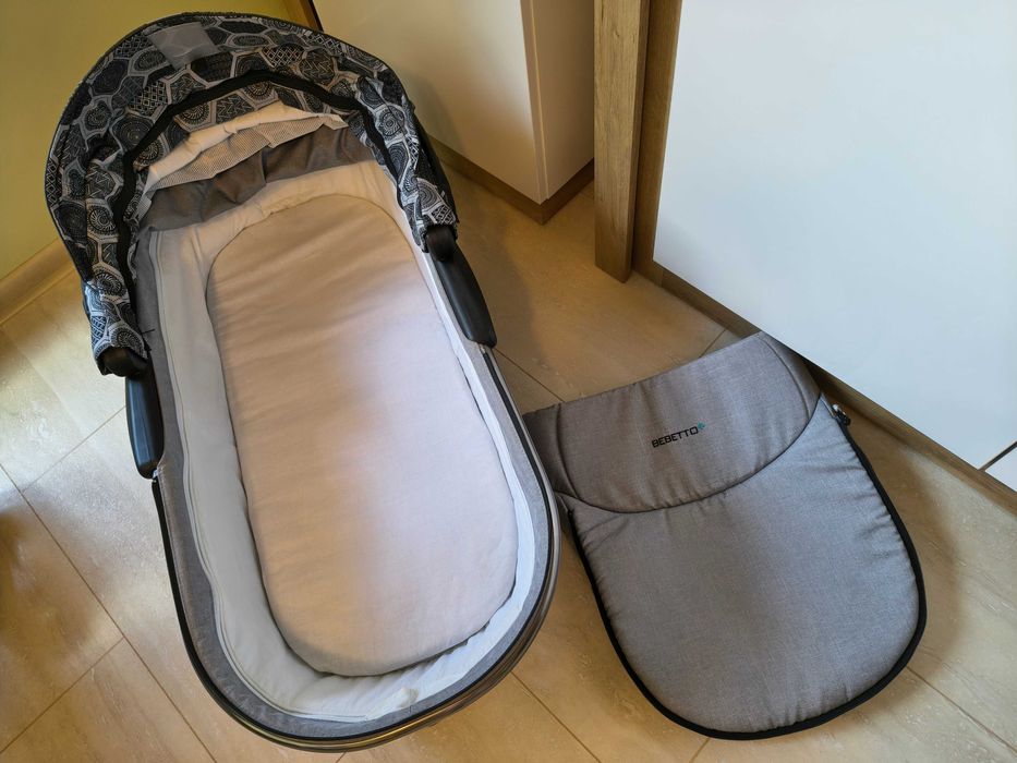 Wózek Bebbetto bresso premium class + Gondola