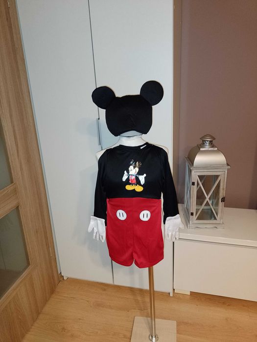 NOWY strój karnawałowy MYSZKA MIKI MYSZKI przebranie 98/104 (101)
