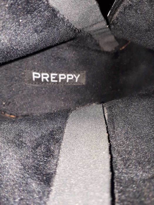 Ботинки на каблуке - женские кожаные , Preppy (Испания), новые р 40,5
