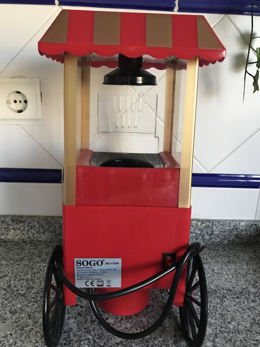 Pipoqueira eletrica vintage