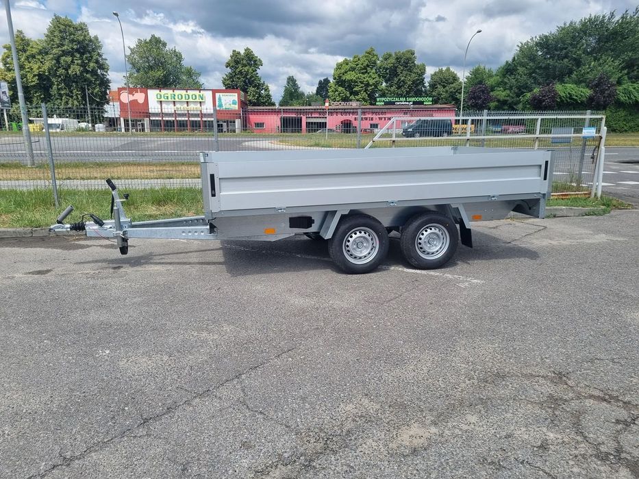 Niewiadów CONDOR II 330X180X40  przyczepa do przewozu koparki 2.7T 165R13C podjazdy WYPRZEDAŻ ROCZNIKA