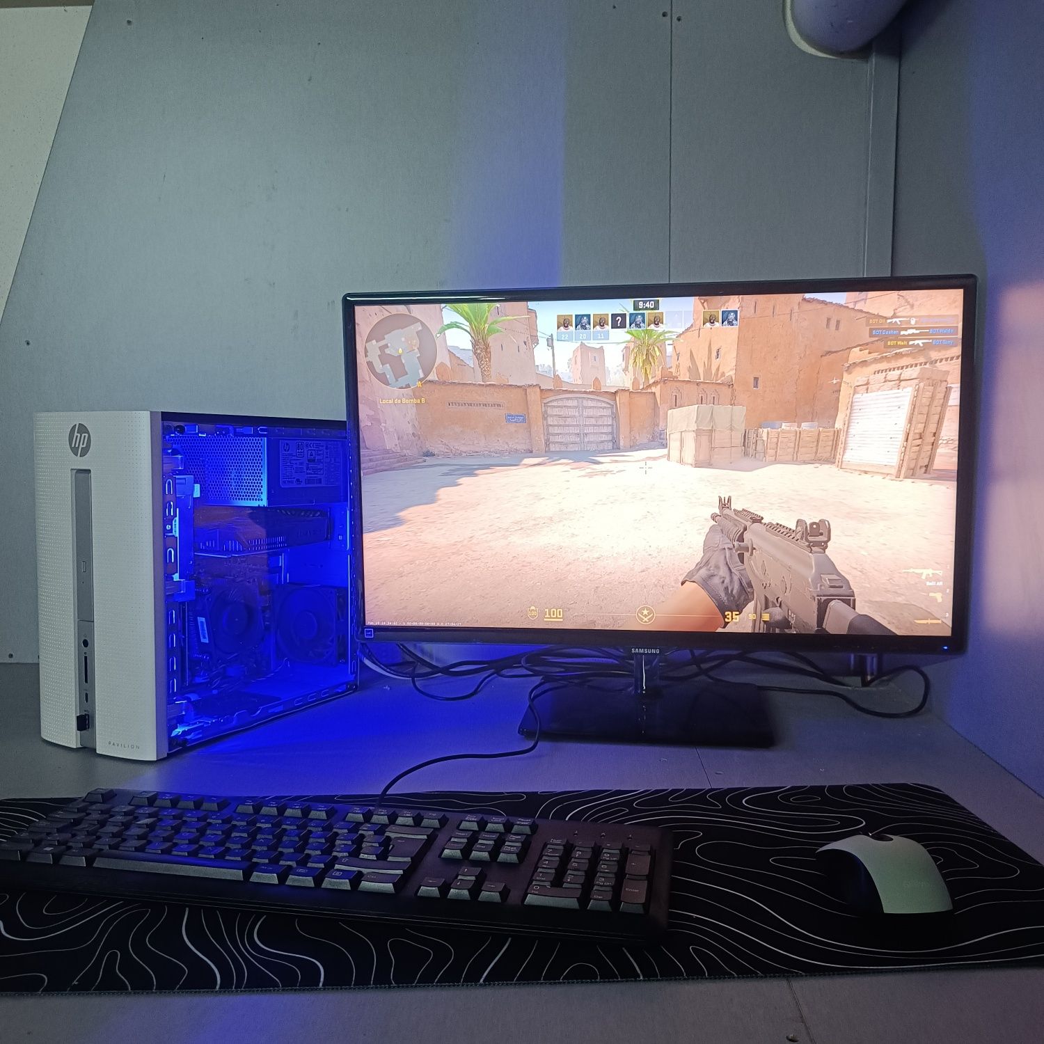 Torre Gaming i5 7400, GTX1050, 16Gb Ram, SSD, Wifi