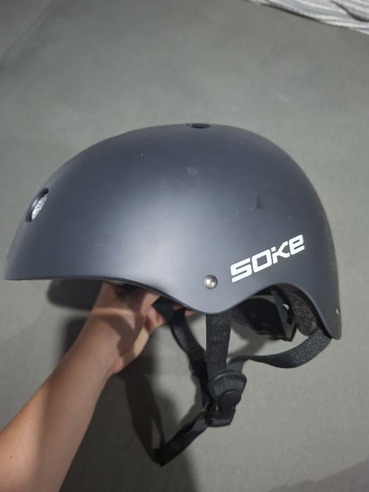 Kask sportowy Soke K1 czarny