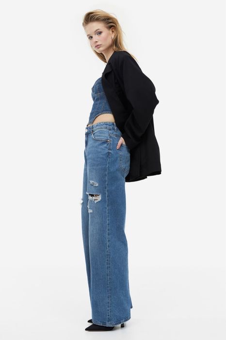 Нові джинси H&M Wide High, новые джинсы