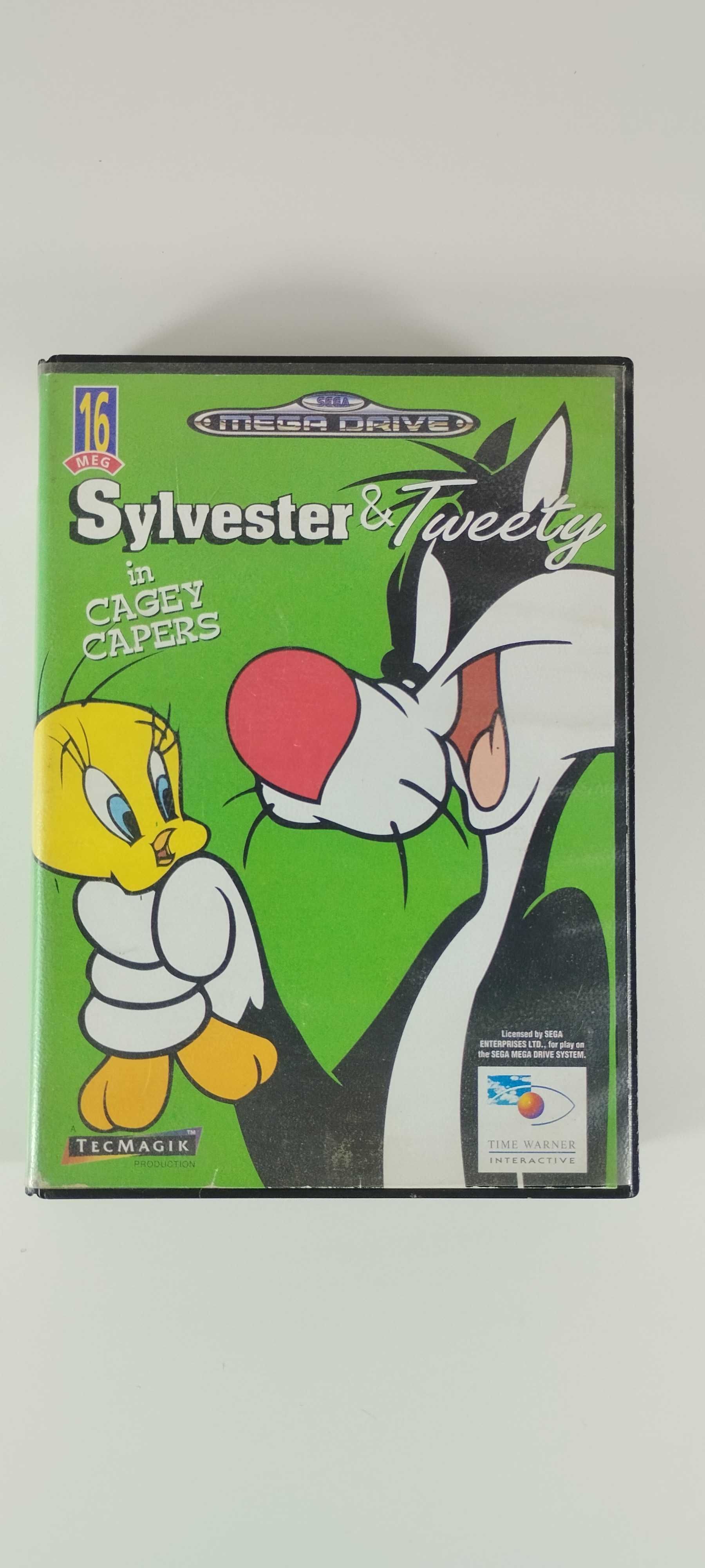 Sylvester And Tweety In Cagey Capers Sega Mega Drive
