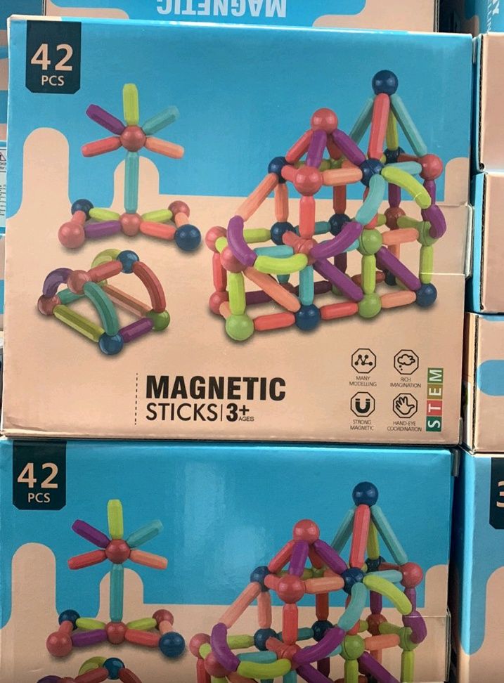 Магнитный конструктор Magnetic Sticks 42 дет.