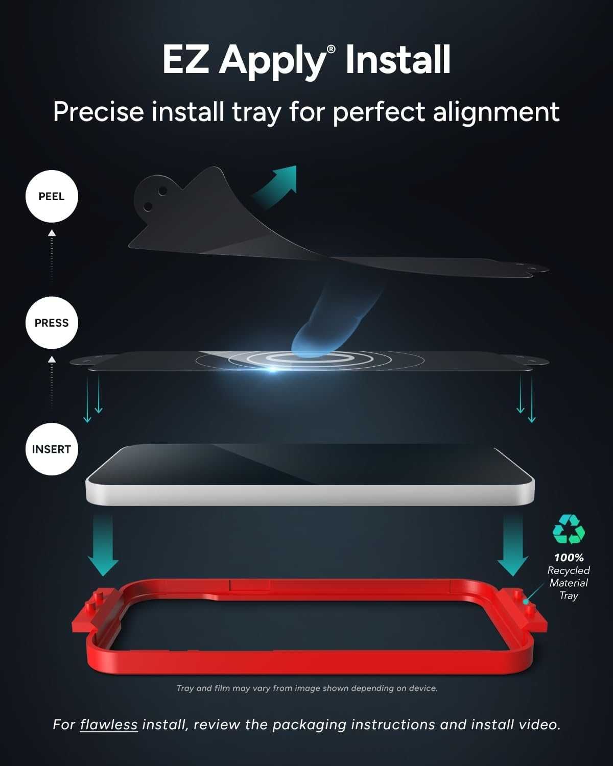 Захисне скло ZAGG Invisible Shield для Google Pixel Fold, 6,7,8,9 Pro,