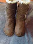 Buty skórzane emu