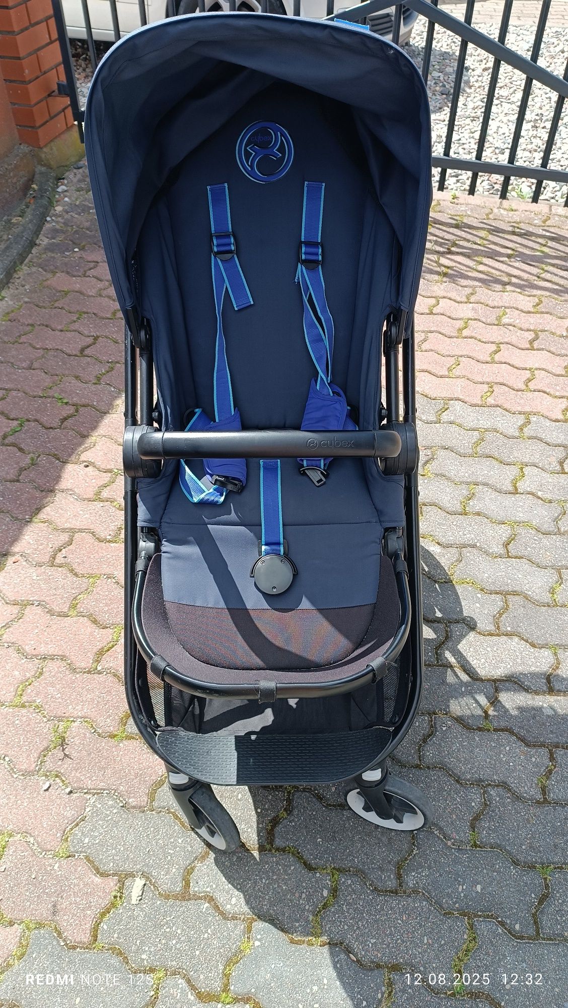 Cybex Iris m-air spacerowy wózek granatowy spacerówka stan bdb