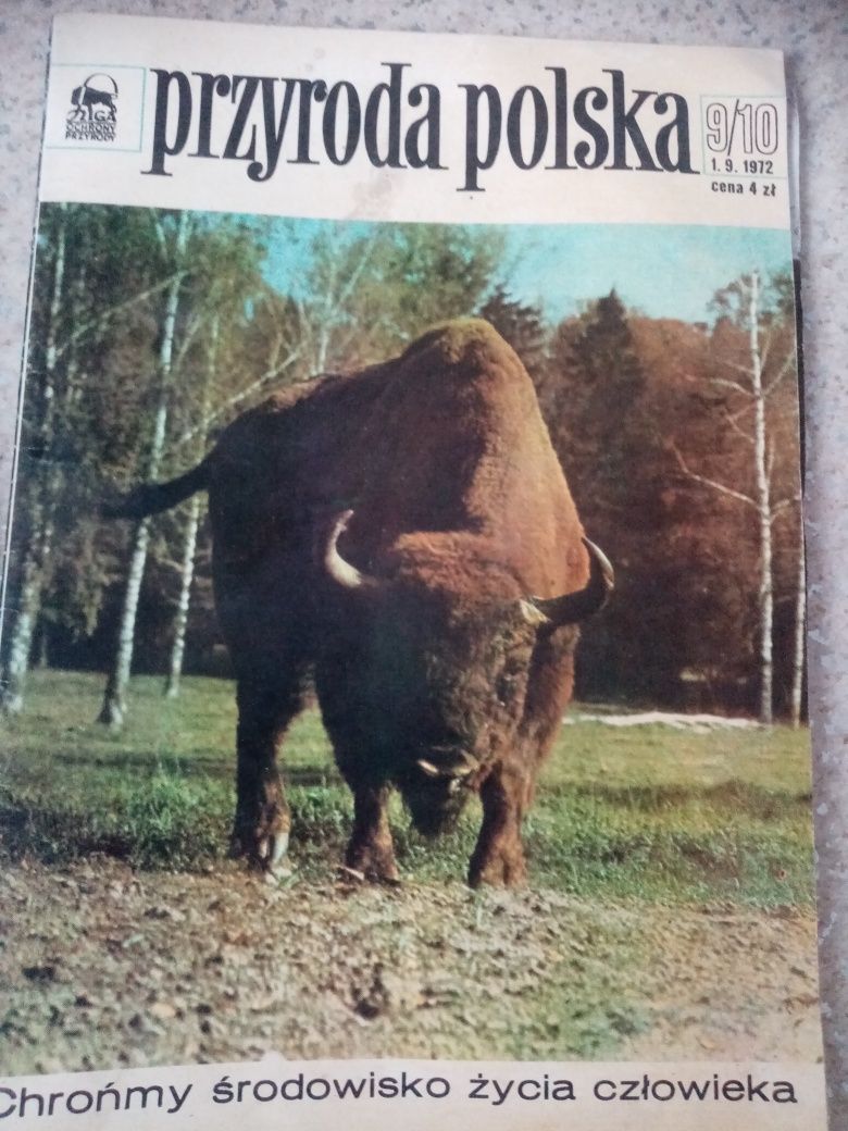 Gazety Przyroda Polska od '71 do' 79 roku