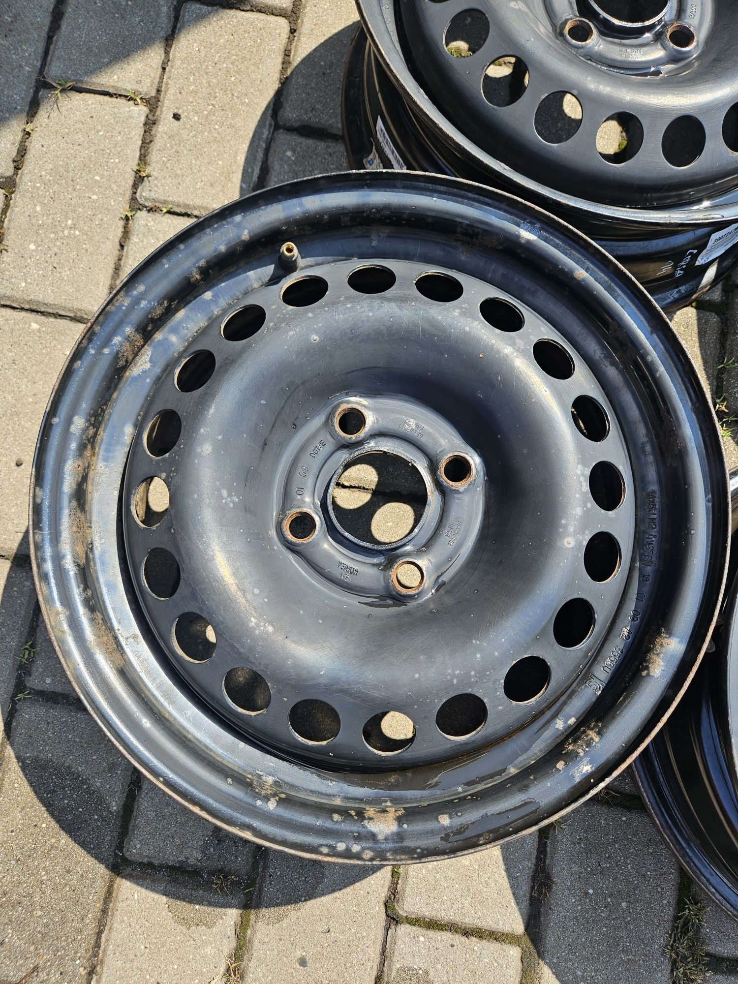 14 4x100 Felgi stalowe Opel Corsa