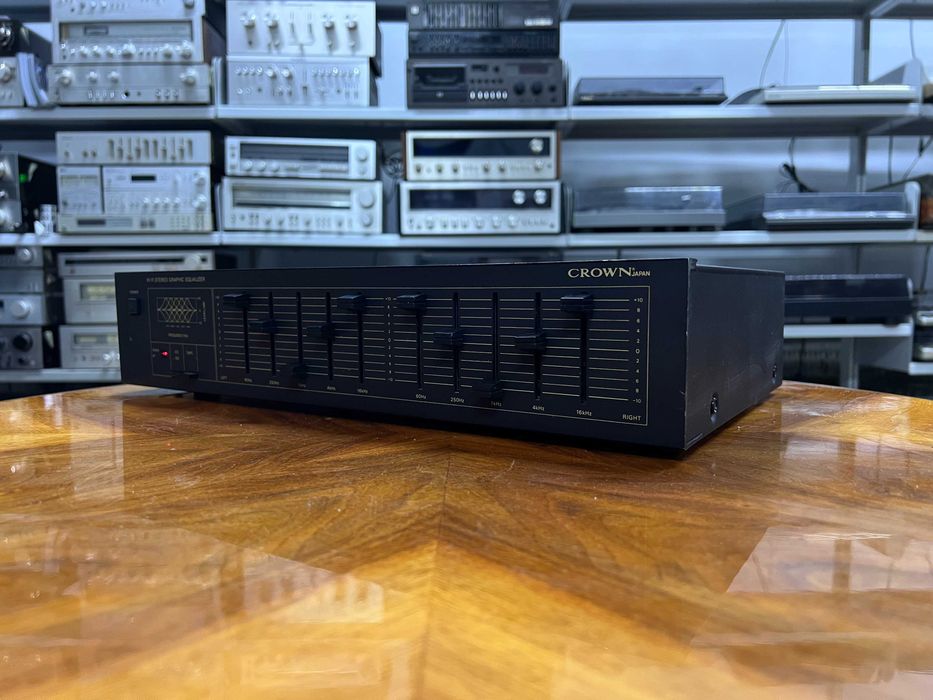 Korektor graficzny Crown Japan, Equalizer, Audio Room