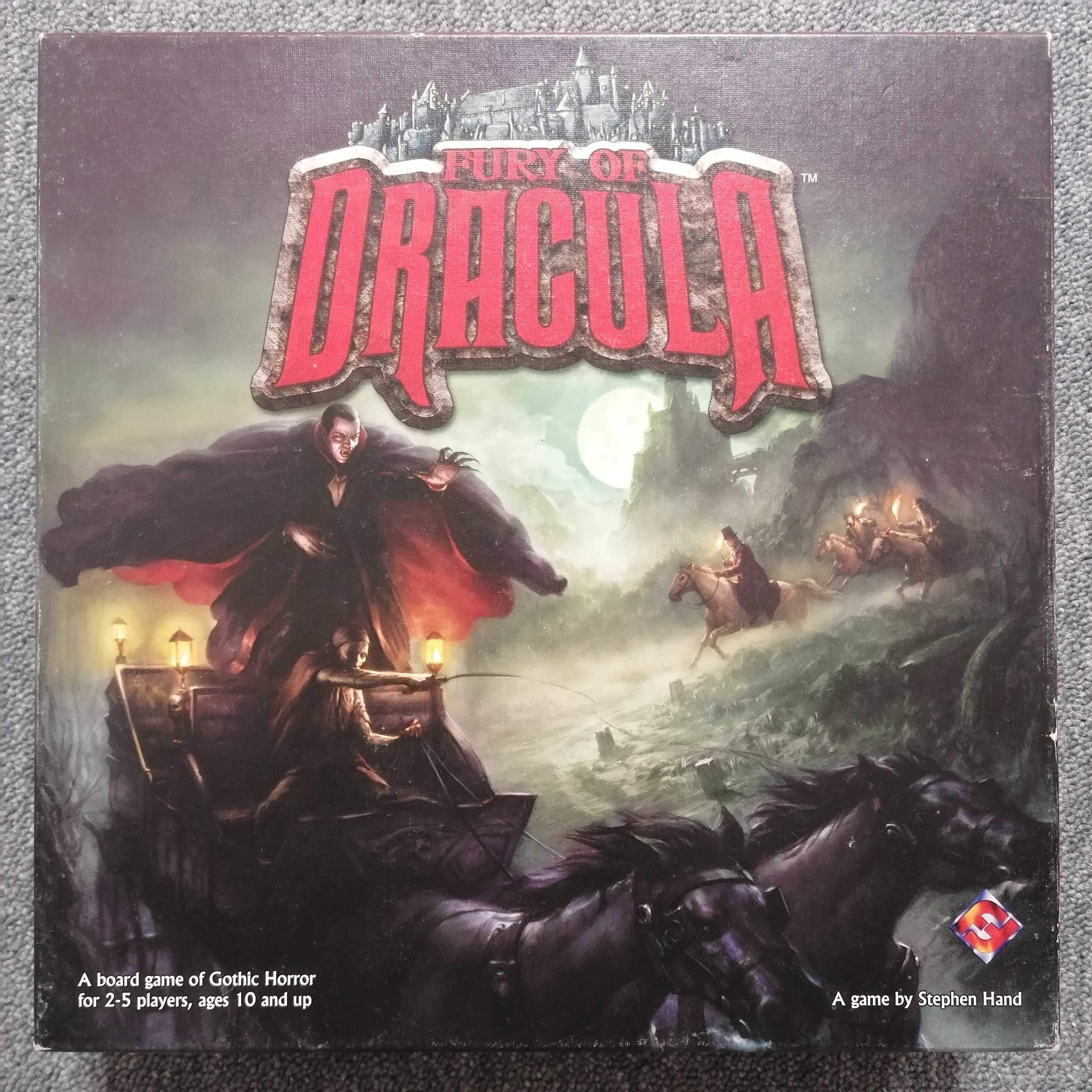 Fury of Dracula - jogo de tabuleiro