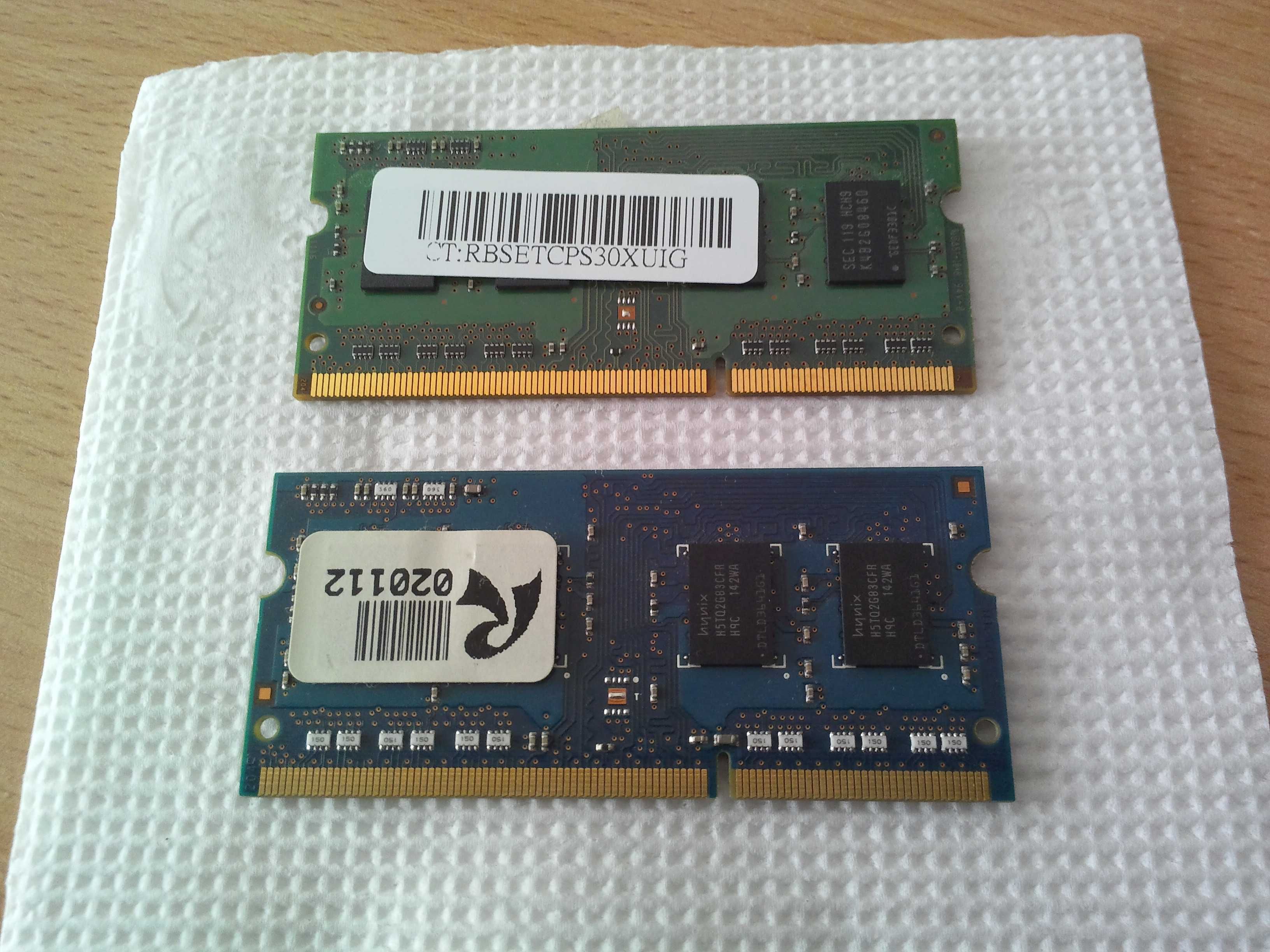 ПРОДАЖ: планка пам‘яті Hynix So-DIMM DDR3 2GB PC3-10600S-09-11