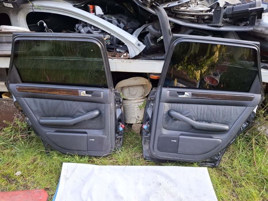 Audi A6 C5 RS6 Avant S6 Kombi Bose Skóra Boczki Drzwi Listwa Szyba x2