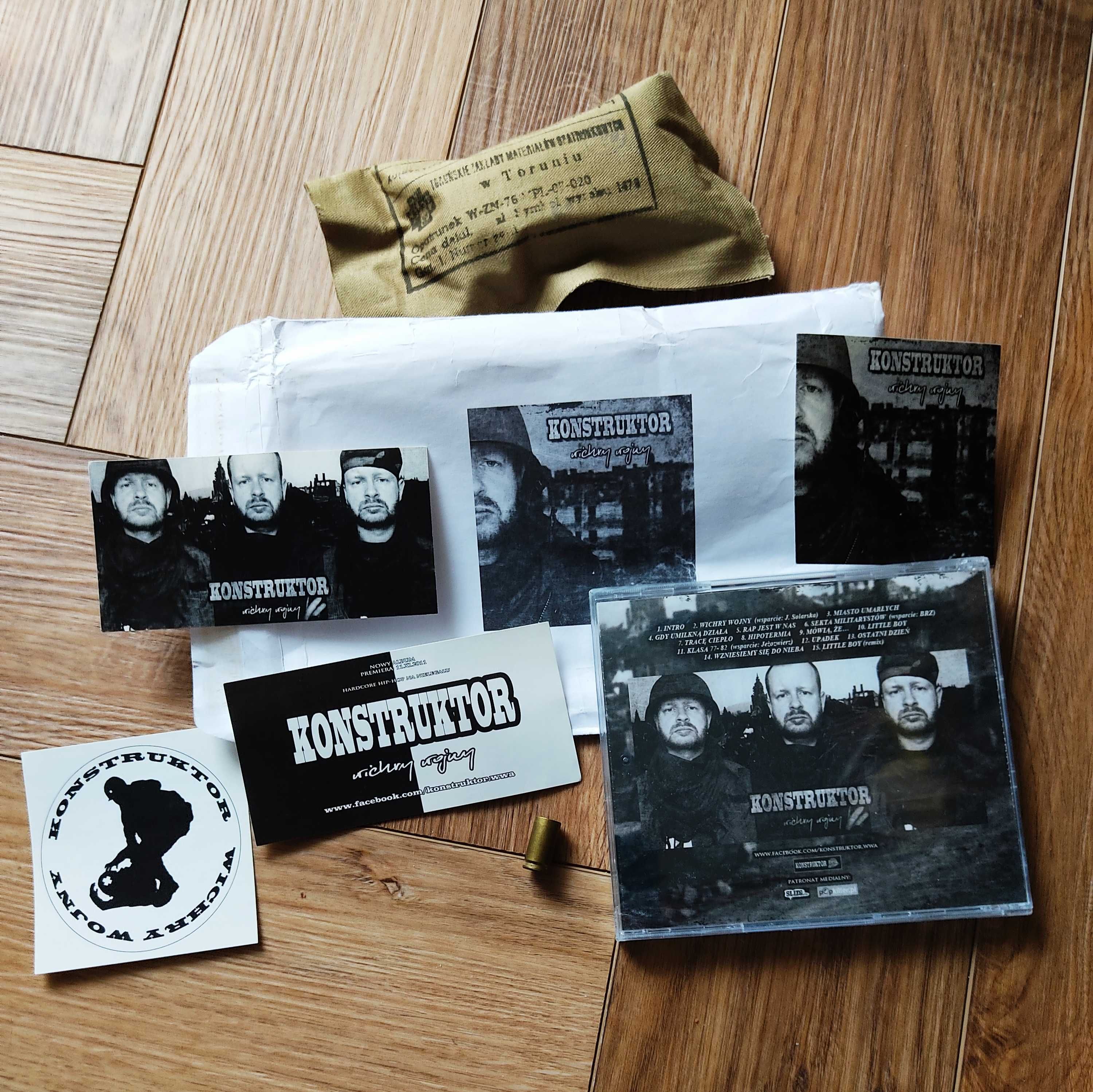 Konstruktor - Wichry Wojny (zestaw CD, dodatki) układ warszawski folia