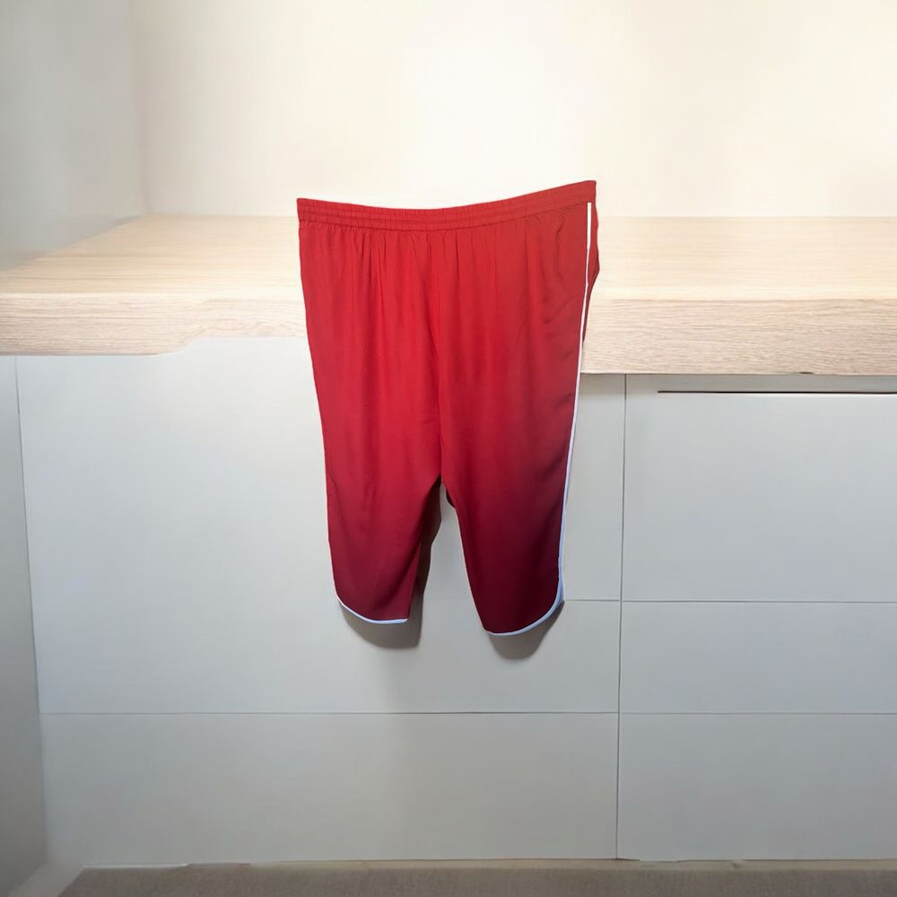 Zgaszone czerwone spodnie damskie Capsule, rozmiar EU 54