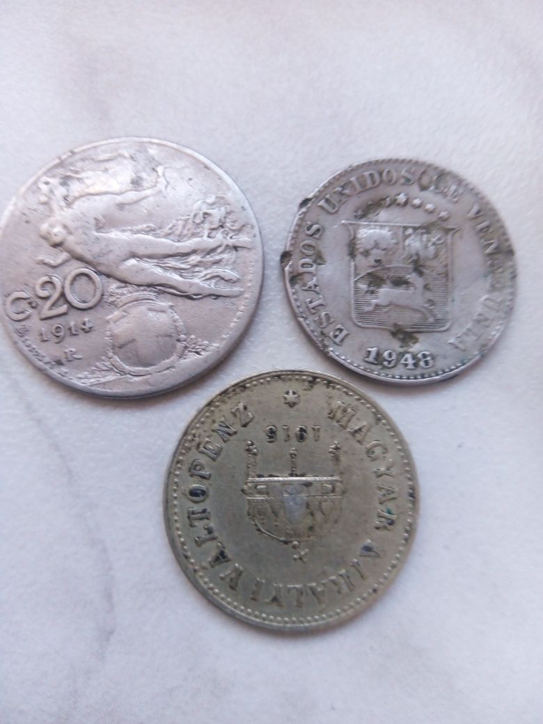 Kilka starych monet do kolekcji