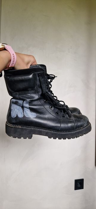 Продам чоботи шкіряні Karl Lagerfeld 41 розмір