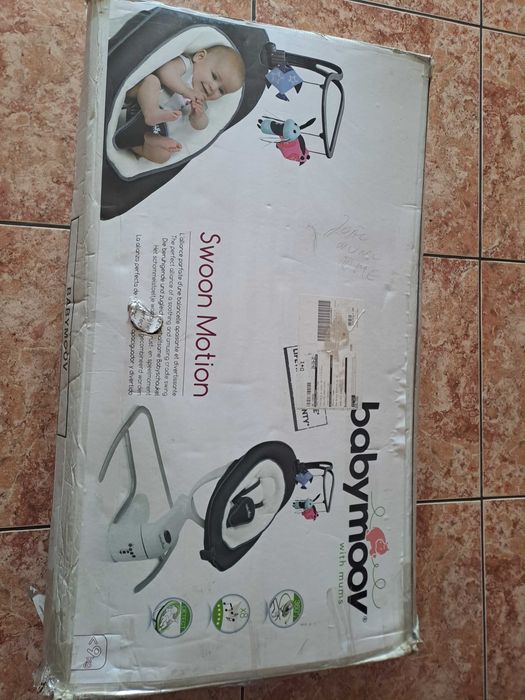 Cadeira baloiço bebé babymoov swoon motion