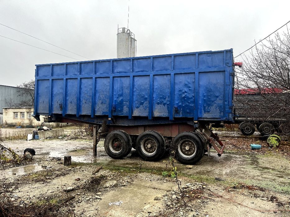 Напівпричіп самоскид, полуприцеп самосвал