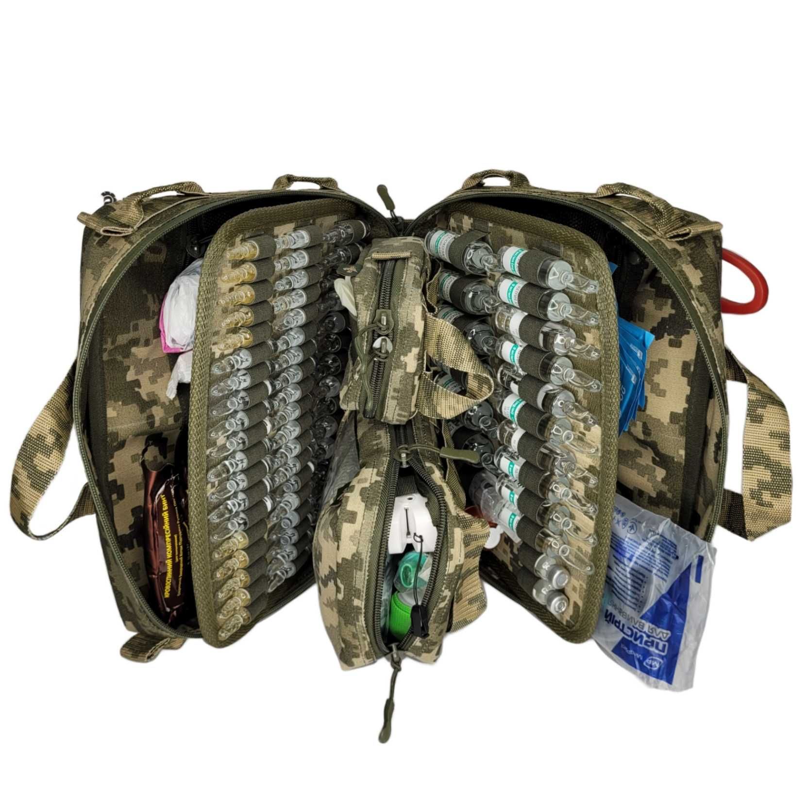 Ампульниця тактична оперативна медична сумка "Marck-men" на х73+ ампул