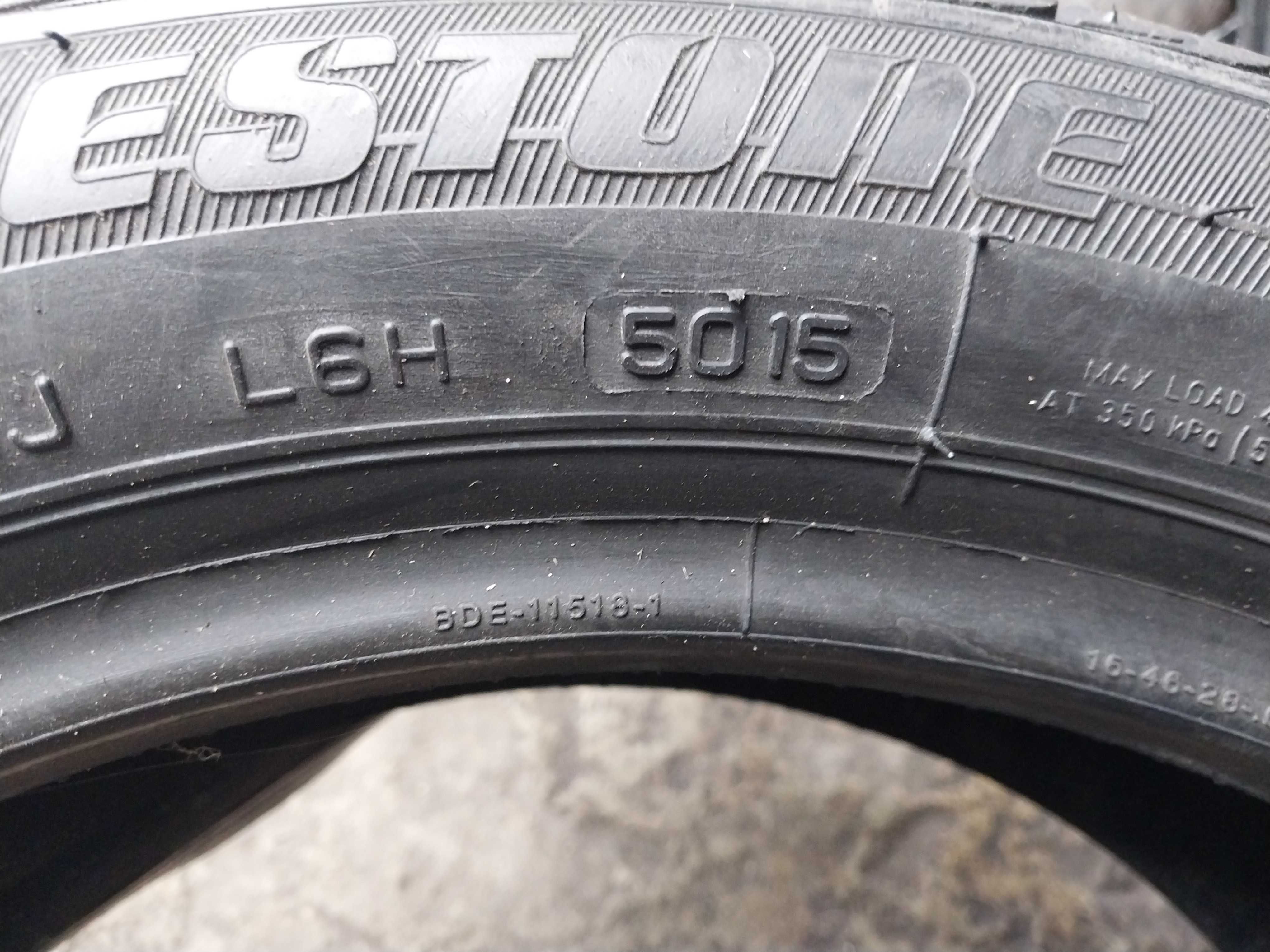 185 50 16 Bridgestone, літо. Ціна за 2 шт.. 2500