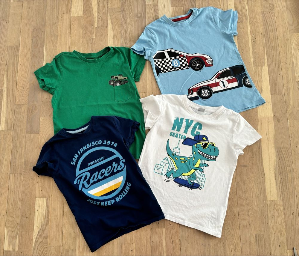 4 pak koszulek t-shirt Sinsay Pepco Kiki 116