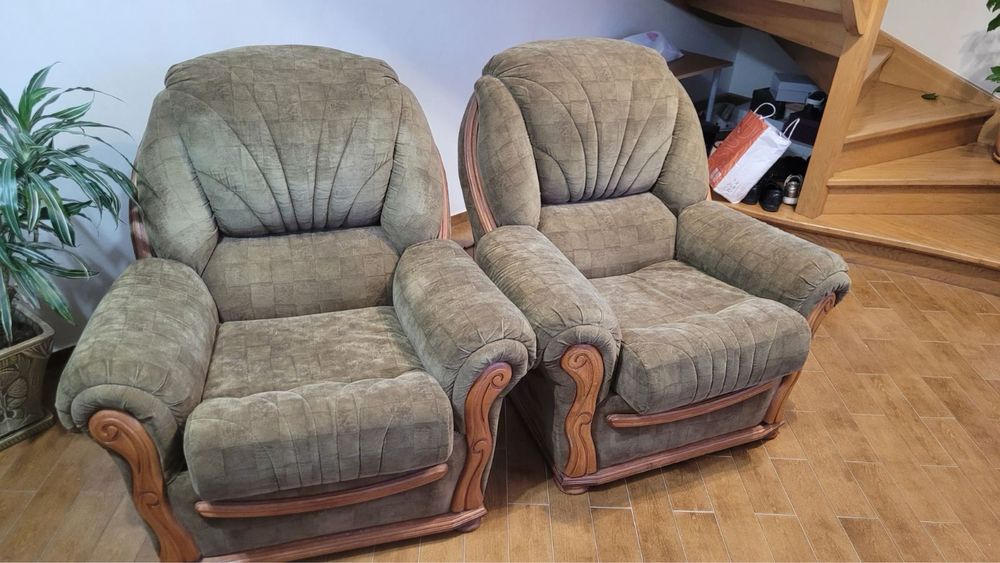 2 крісла + диван розкладний